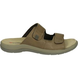 Westland ALSACE 01 - Volwassenen Heren slippers - Kleur: Bruin - Maat: 43