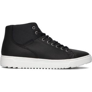 HUB Murrayfield 3.0 Sneakers - Leren Sneaker - Heren - Zwart - Maat 42