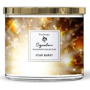 Woodbridge Luxe Geurkaars STARBURST - citroen vanille kaneel amber musk