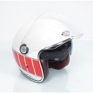 torx jet helm voor twee torx wielen maat m salt lake tz wit rood glimmend nieuw