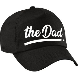 The Dad verkleed pet zwart voor dames en heren - baseball cap - de vader / Vaderdag - volwassenen petten / caps