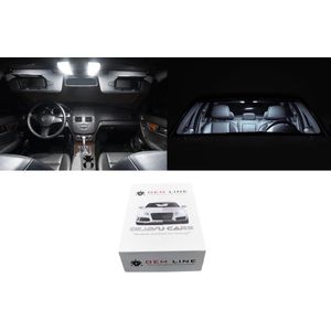 OEM Line LED Interieur Verlichting Lampen Pakket V.1 Hoge Kwaliteit Binnen Verlichting 6000K Wit Licht voor Mercedes Benz C Klasse W204 / S204 / AMG Line / C63 AMG (2007-2014)