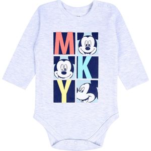 Grijze romper met lange mouwen Mickey Mouse DISNEY