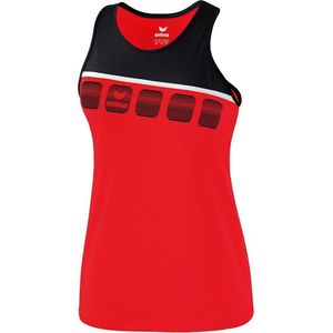 Erima 5-C Dames Tank Top - Polo's  - rood - 34