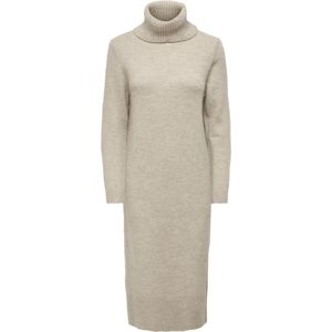 ONLY ONLBRANDIE ROLL NECK DRESS KNT NOOS Dames Jurk - Maat S