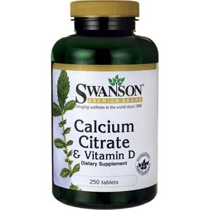 Swanson Health Calcium Citrate with Vitamine D