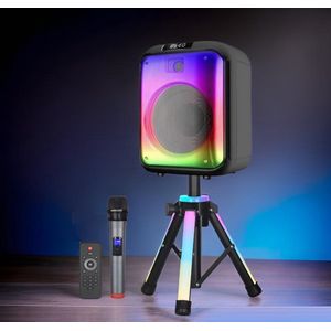 Bluetooth Speaker SM-B1222 - Draadloos - 12 inch - Krachtige Sound - RGB LED-verlichting