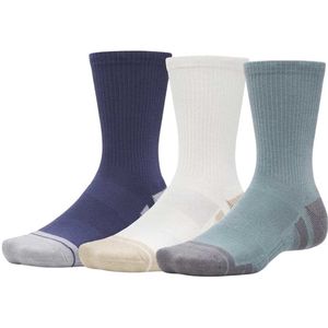 Under Armour - Performance Tech 3Pk Crew - Sportsokken - Blauw