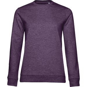 Sweater 'French Terry/Women' B&C Collectie maat XL Heather Purple/Paars