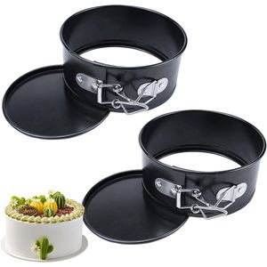 FARYODI Mini ronde bakvormen, 12 cm, 2 stuks