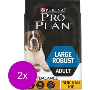 Pro Plan Dog Adult Large Breed Robust Kip - Hondenvoer - 2 x 14 kg