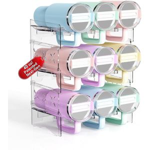 Grote Bekerhouder - Waterflessen Organizer - Set van 2 - Duurzaam - 12,8"" x 6,6"" x 15,7