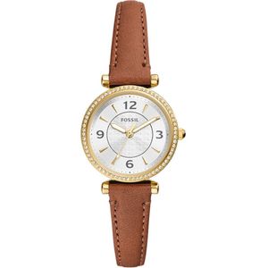 Fossil horloge ES5297 Carlie goudkleurig