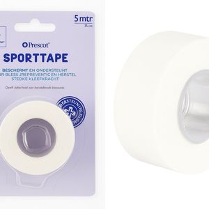 Sporttape | Lengte: 5 meter | Breedte: 3,8 cm