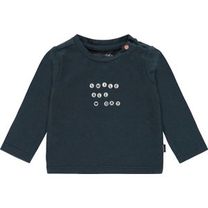 Noppies T-shirt lange mouw Coppell - Dark Sapphire - Maat 68