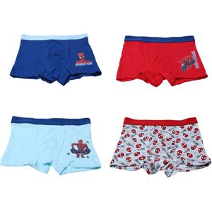 Spiderman boxershorts - Maat 98/104 - 4 Stuks