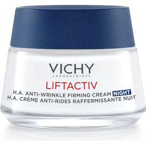 Vichy Liftactiv H.A. Anti-Rimpel Verstevigende Nachtcrème - droge tot zeer droge huid - 50ml