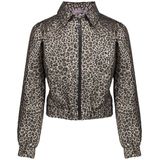 Geisha - Winter Jas - Goud/Zwart - Metallic - Luipaard