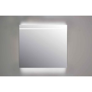 INK SP6 Spiegel - 90x4x80cm - LED horizontaal - boven en onder - colour changing - dimbaar - aluminium Zilver