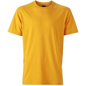 Fusible Systems - Heren James and Nicholson Workwear T-Shirt (Geel)