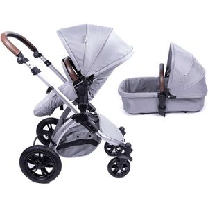 Blij'r Sam - Grijs - 2 in 1 Kinderwagen