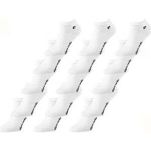 Pierre Cardin Heren Sneakersokken - 12 Pack - Wit - Maat 47-50