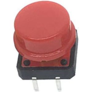 OTRONIC® Drukknopje | moment - puls | 12x12x7 | Rood