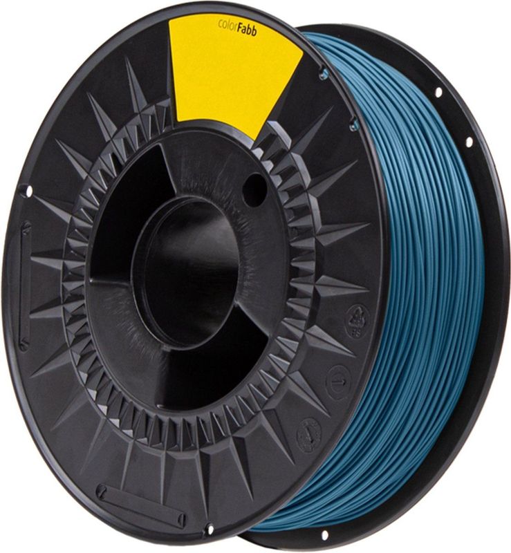 colorFabb - PLA High Speed Pro - 3D Print Filament - Azuurblauw - 1000Gr - 1.75