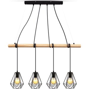 B.K.Licht - Hanglamp incl. filament lichtbronnen - 2.700 K