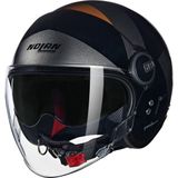 Nolan N21 Visor 06 Tangente - Open Helm - Gloss Black/Grey/Terra