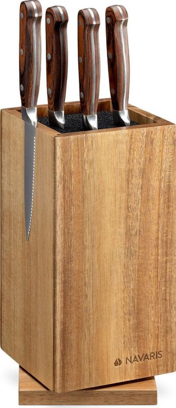 Messenblok - Hout - 6 Messen