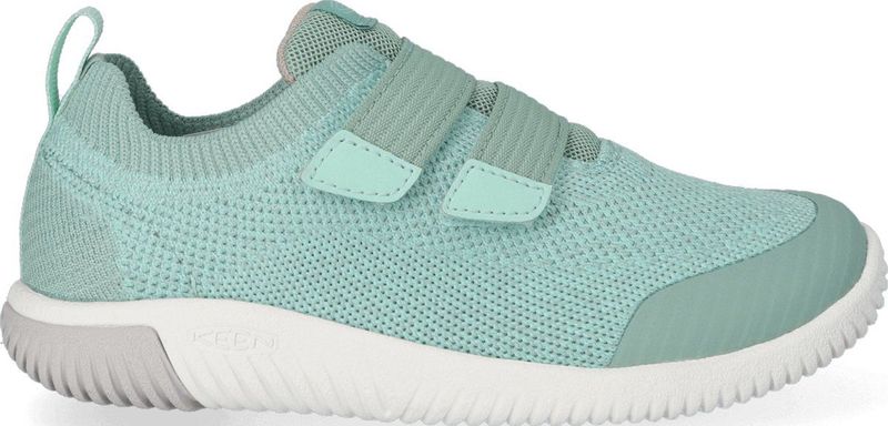 KEEN Unisex Knx Knit Ds Sneakers voor kinderen, Graniet Groene Korstmos, 34 EU