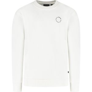 Ballin Amsterdam - Jongens Loose fit Sweaters Crewneck LS - Off White - Maat 6