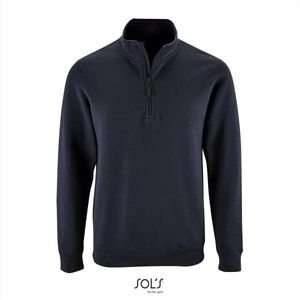 SOL'S Men´s Zip High Collar Sweatshirt Stan L02088 - French Navy - M