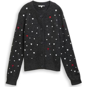 Tom Tailor Denim Relaxed fit vest met borduursels