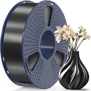 Zijdeachtig PLA PLUS Filament 1,75 mm, Shiny 3D-printmateriaal, Sterk en Duurzaam, Glad Oppervlak, 1 KG