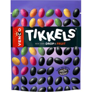 Venco | Tikkels | Drop & Fruit | 10 x 235 gram