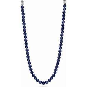 Ketting - Paars - Hars - Inclusief Doosje