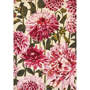 Vloerkleed Harlequin Dahlia Fuchsia Palm 142402 - maat 170 x 240 cm