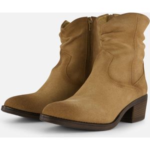 Aqa Cowboylaarzen taupe Suede - Dames - Maat 36