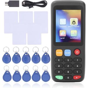 Allecto plus - Handheld RFID-lezer voor USB-kaartkopieerapparaat met App-verbinding (incl. 5 T5577-kaarten)