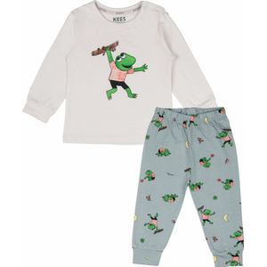 Kuuk'n Kees Wit/Groen Pyjama maat 62/68 2020462