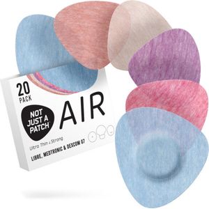 Not Just a Patch - Air sensor patches - Multicolour package - Support Freestyle Libre, Medtronic & Dexcom sensoren
