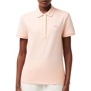 Lacoste Piqué Stretch Polo Poloshirt Vrouwen - Maat S