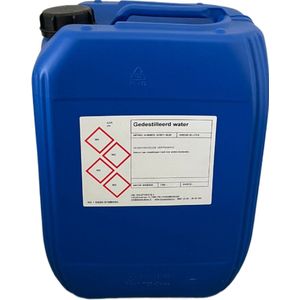 Online chemicalien - Gedestilleerd Water - 20 L - Accu Water - Strijkwater - Zuiver en Veelzijdig
