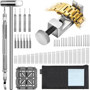 BOTC Horloge Reparatie Set - 145-delige - Pinnetjes voor je Horloge - Horlogeband Inkortset