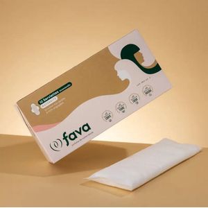 Fava | Zwangerschap maandverband | Kraam verband | Biologisch | Inhoud: 10 stuks