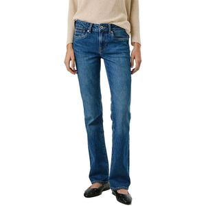 Pepe Jeans - Bootcut Fit - Lage Taille Jeans - Blauw