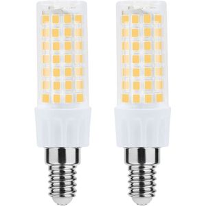 Modee - E14 LED Buislamp - 6W - 600lm - 4000K - Neutraal Wit - LED Afzuigkaplamp - Vervangt 60W Gloeilamp - 2 stuks