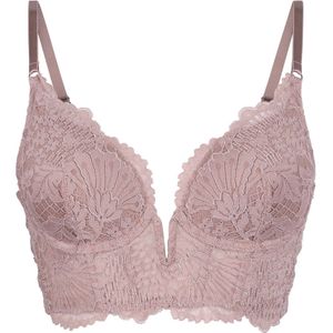 Hunkemöller Voorgevormde longline beugel bh Essie Paars B70
